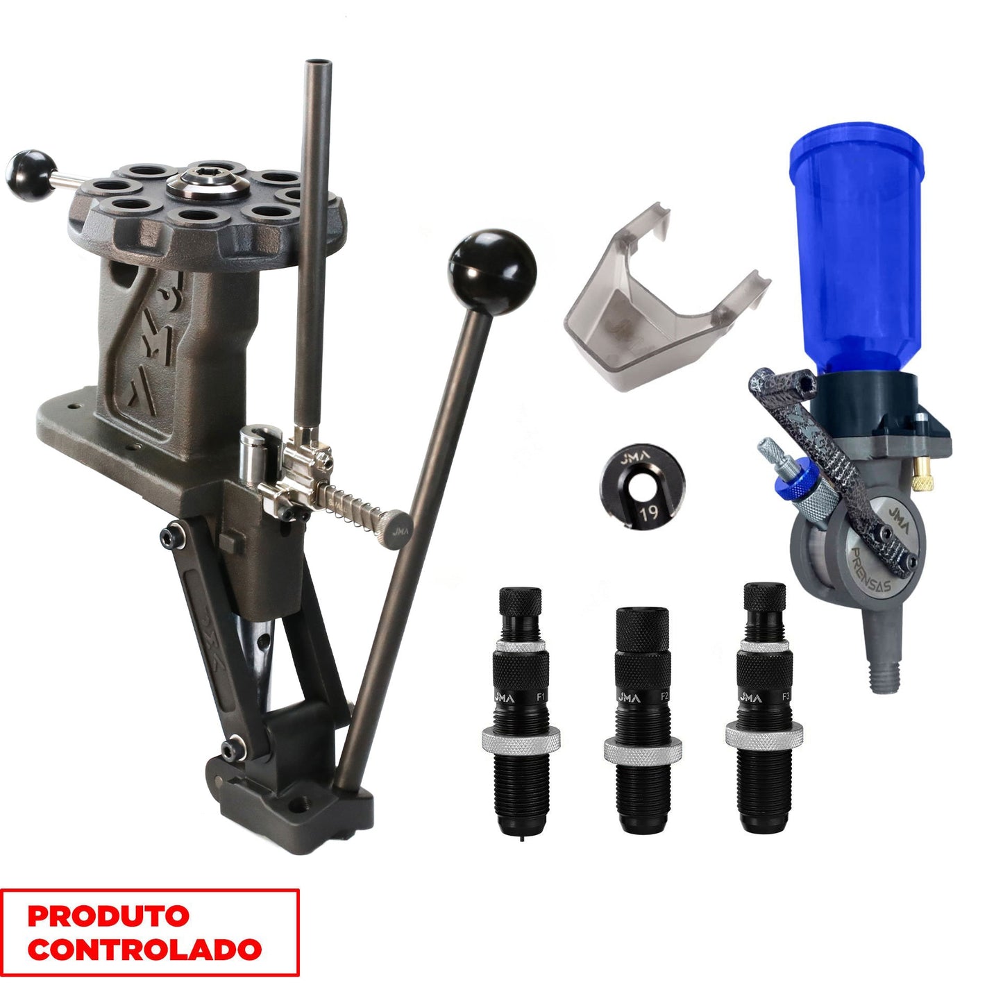 Kit Essencial Recarga .380 ACP - Prensa Tower Titan Semi-Progressiva