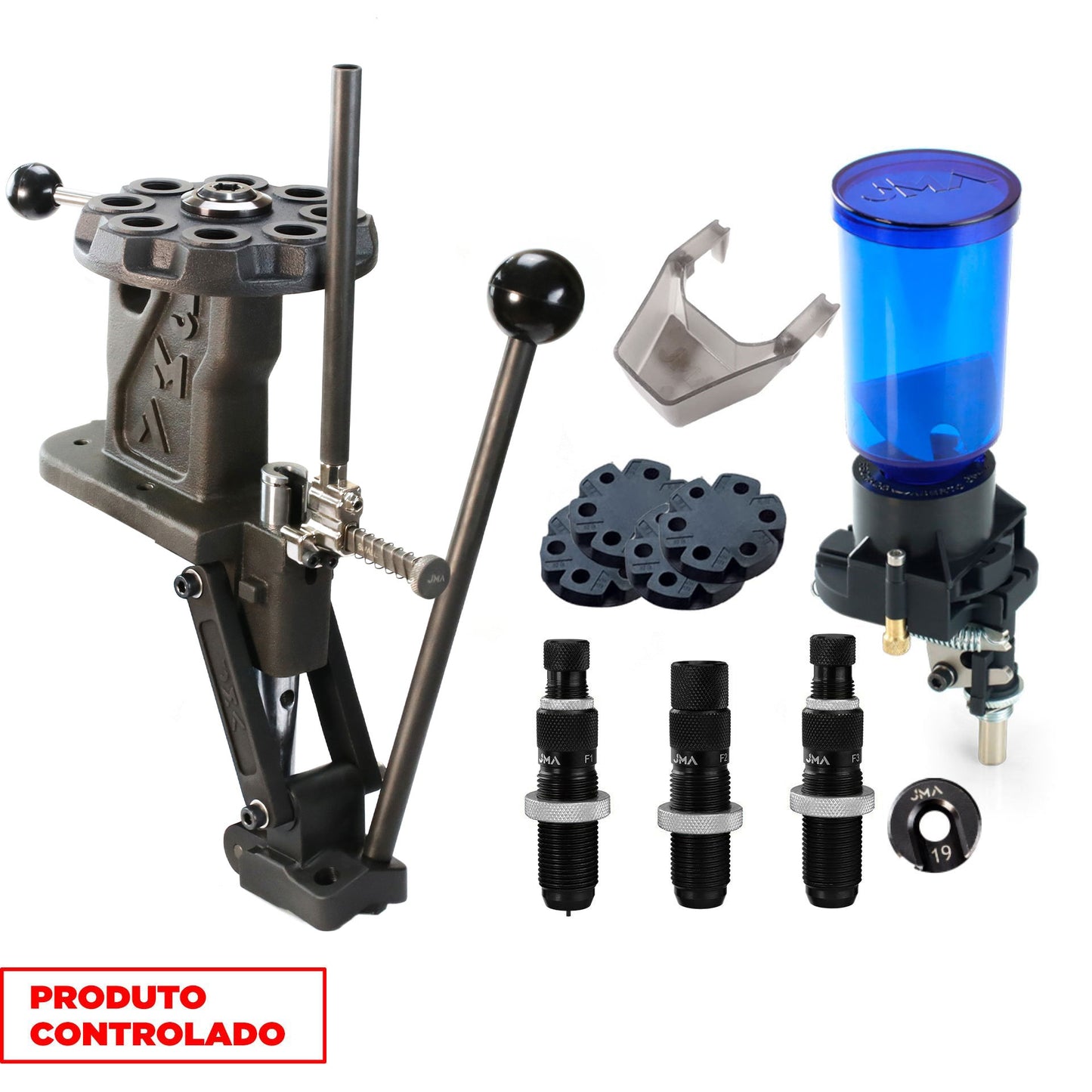 Kit Essencial Recarga .380 ACP - Prensa Tower Titan Semi-Progressiva